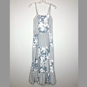 SPLENDID Misty Patchwork Midi Dress Size XL